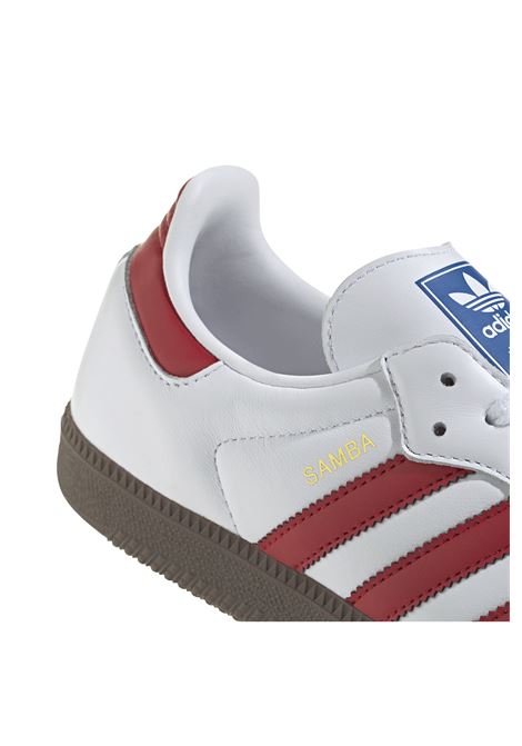 Adidas Samba OG Shoes White Red Women ADIDAS ORIGINALS | Sneakers | IG1025-